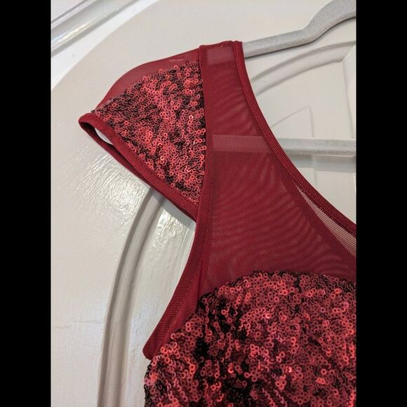 VTG Y2K BETSEY JOHNSON Dazzling Sequin Special Occasion Mini Dress Sz 6 - Picture 6 of 11